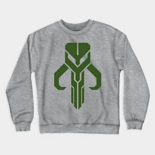 Mythosaur Geometric Emblem Green Crewneck Sweatshirt